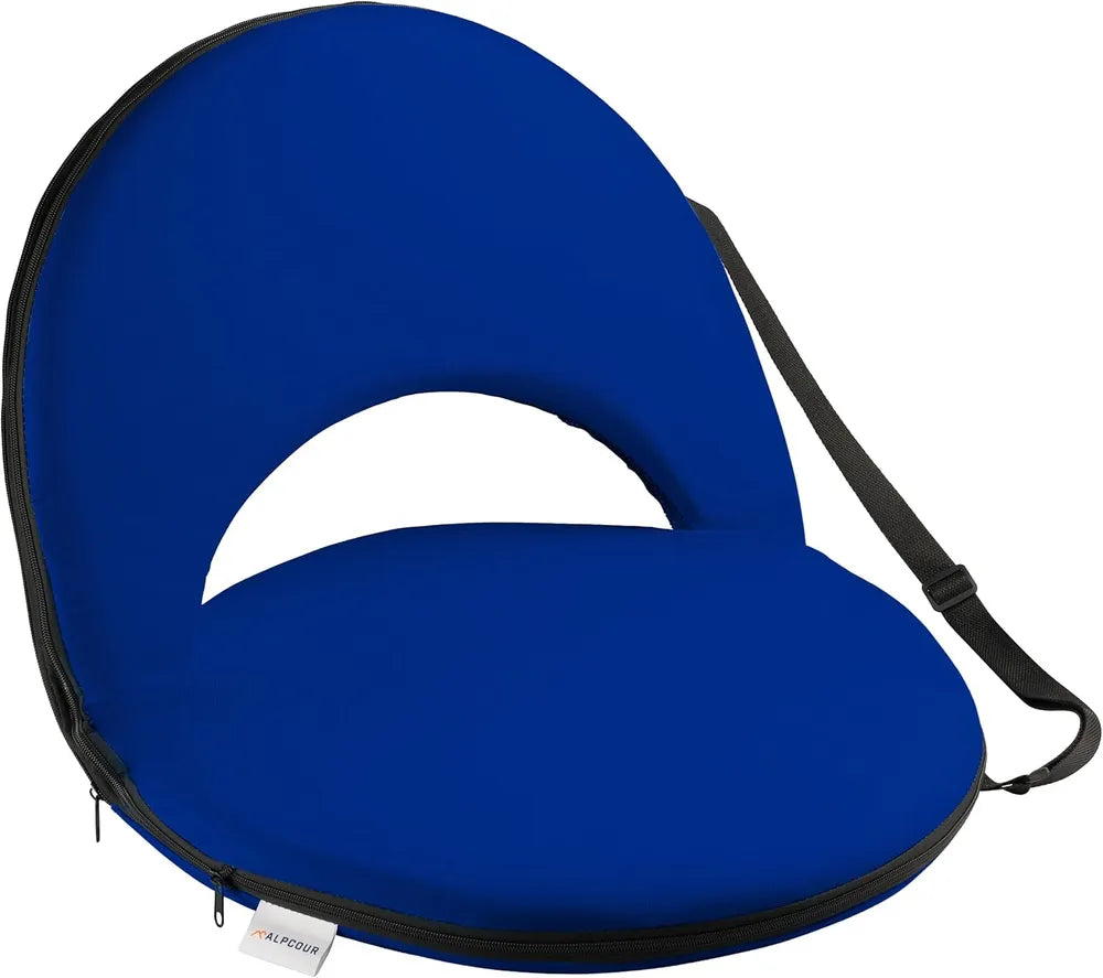 Reclining Stadium Seat - Waterproof, 6-Position Comfort For Outdoor Use
