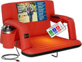 Heated Stadium Seat – Reclining Bleacher Chair with Back Support Extra Wide