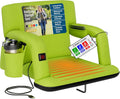 Heated Stadium Seat – Reclining Bleacher Chair with Back Support