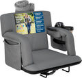 Premium Reclining Stadium Seat For Bleachers With Back Support
