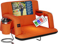 Heated Stadium Seat – Reclining Bleacher Chair with Back Support Extra Wide